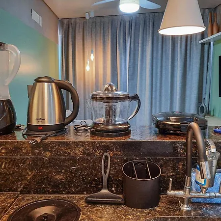 Apartamento Flat Novinho 4 Pessoas 500m Praia Meireles Compact Fortaleza (Ceara)